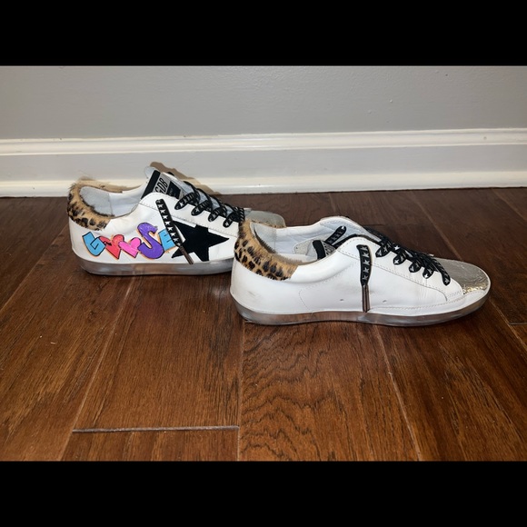Golden Goose custom super-star size 6 - like new - Picture 3 of 10